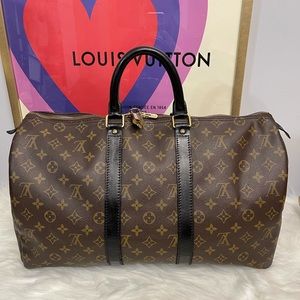 Authentic Louis Vuitton LV keepall 45 luggage bag
